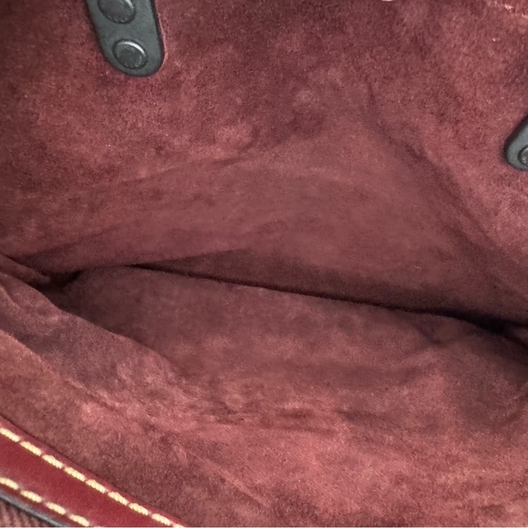 1941 Coach Rogue 30 Anniversary Rivets Oxblood - Picture 7 of 16